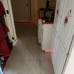 Red laser floor