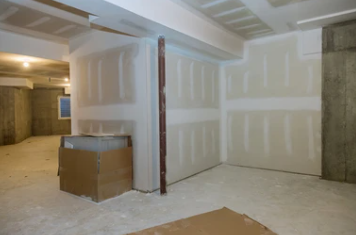 partially finished basement